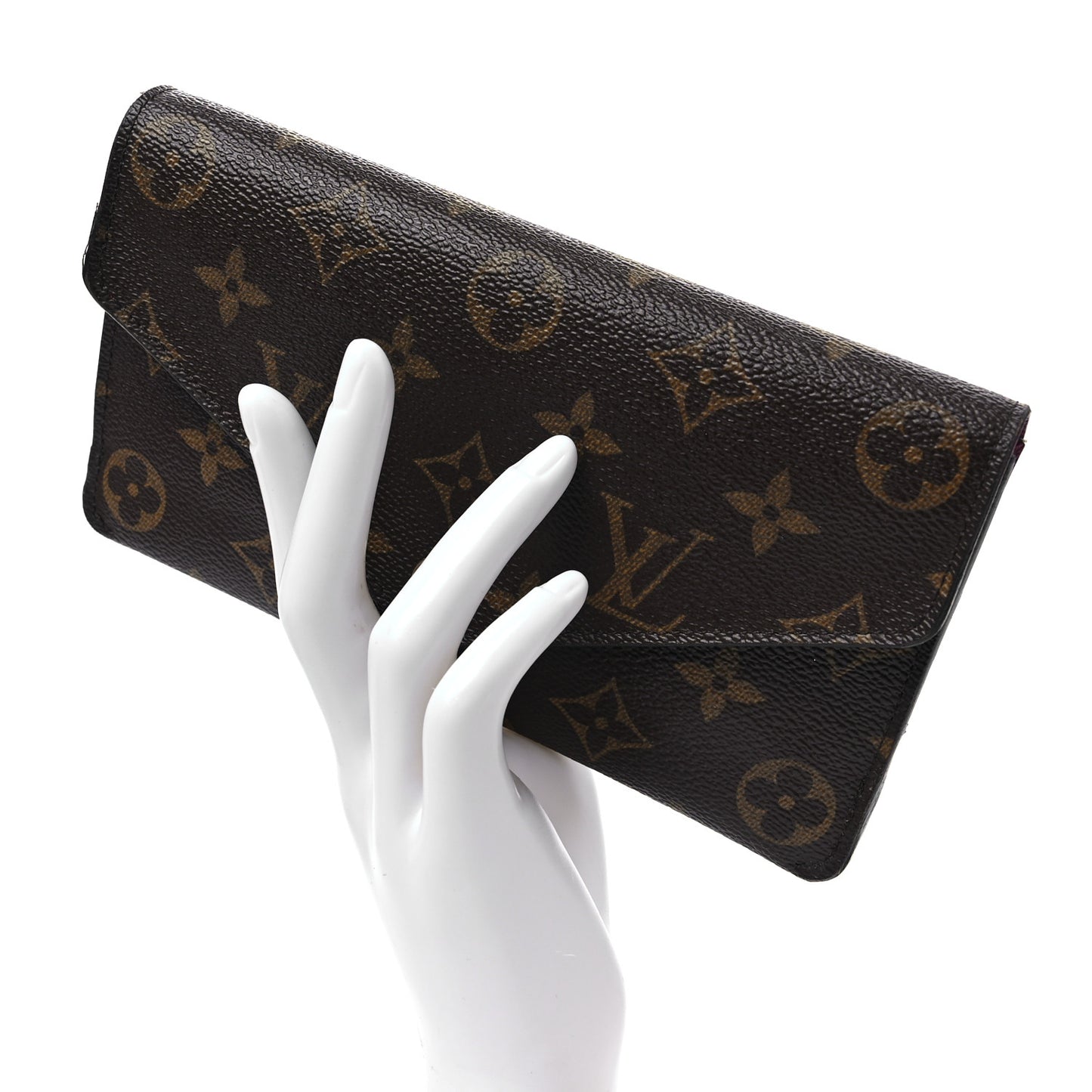 Monogram Jeanne Wallet Fuchsia