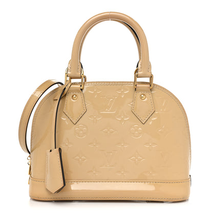 Louis Vuitton Vernis Alma BB Dune 1 of 15