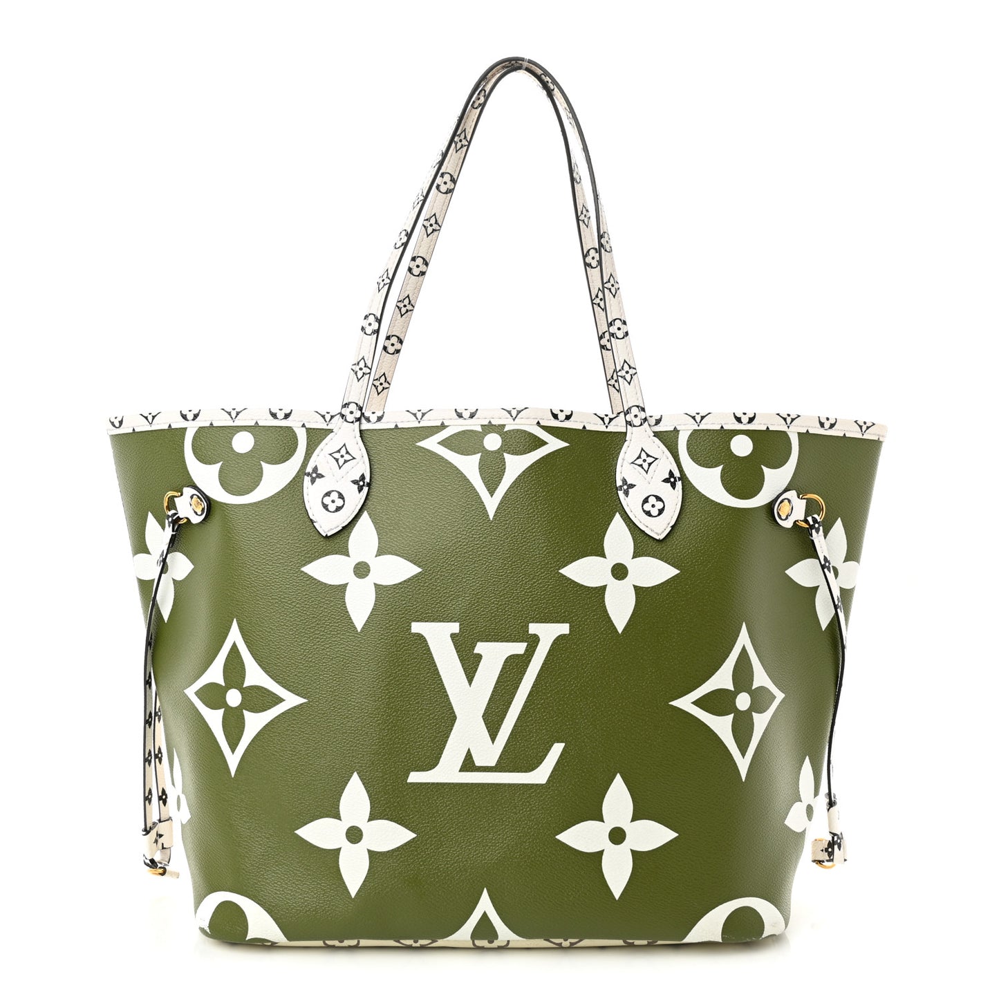 Monogram Giant Neverfull MM Kaki