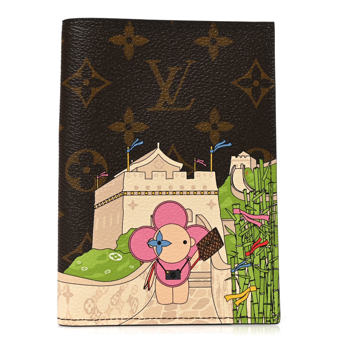 Monogram 2021 Christmas Animation China Passport Cover Myosotis Blue