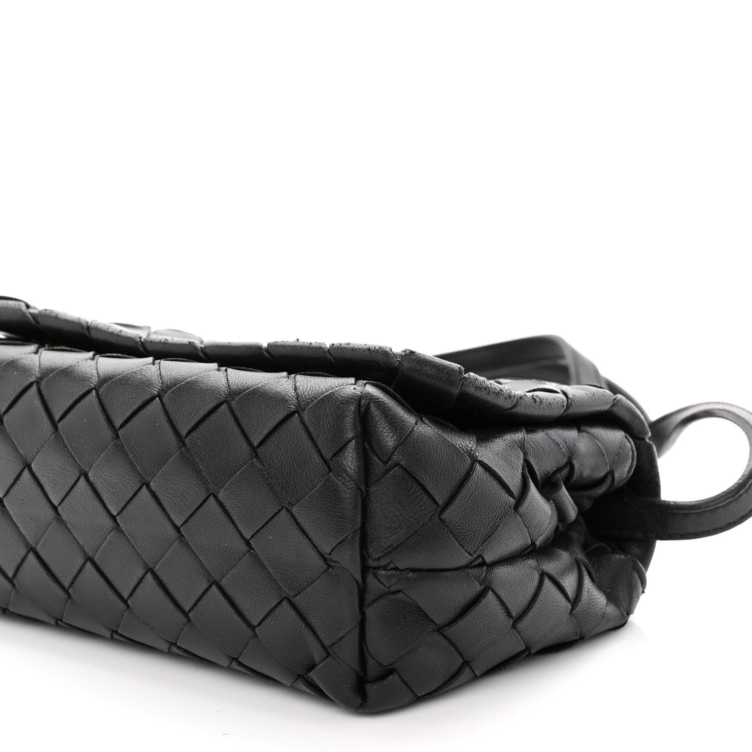 Bottega Veneta Nappa Intrecciato Mini Crossbody Bag Black 17 of 24
