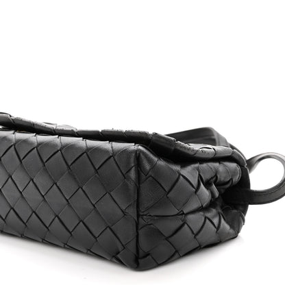 Bottega Veneta Nappa Intrecciato Mini Crossbody Bag Black 17 of 24