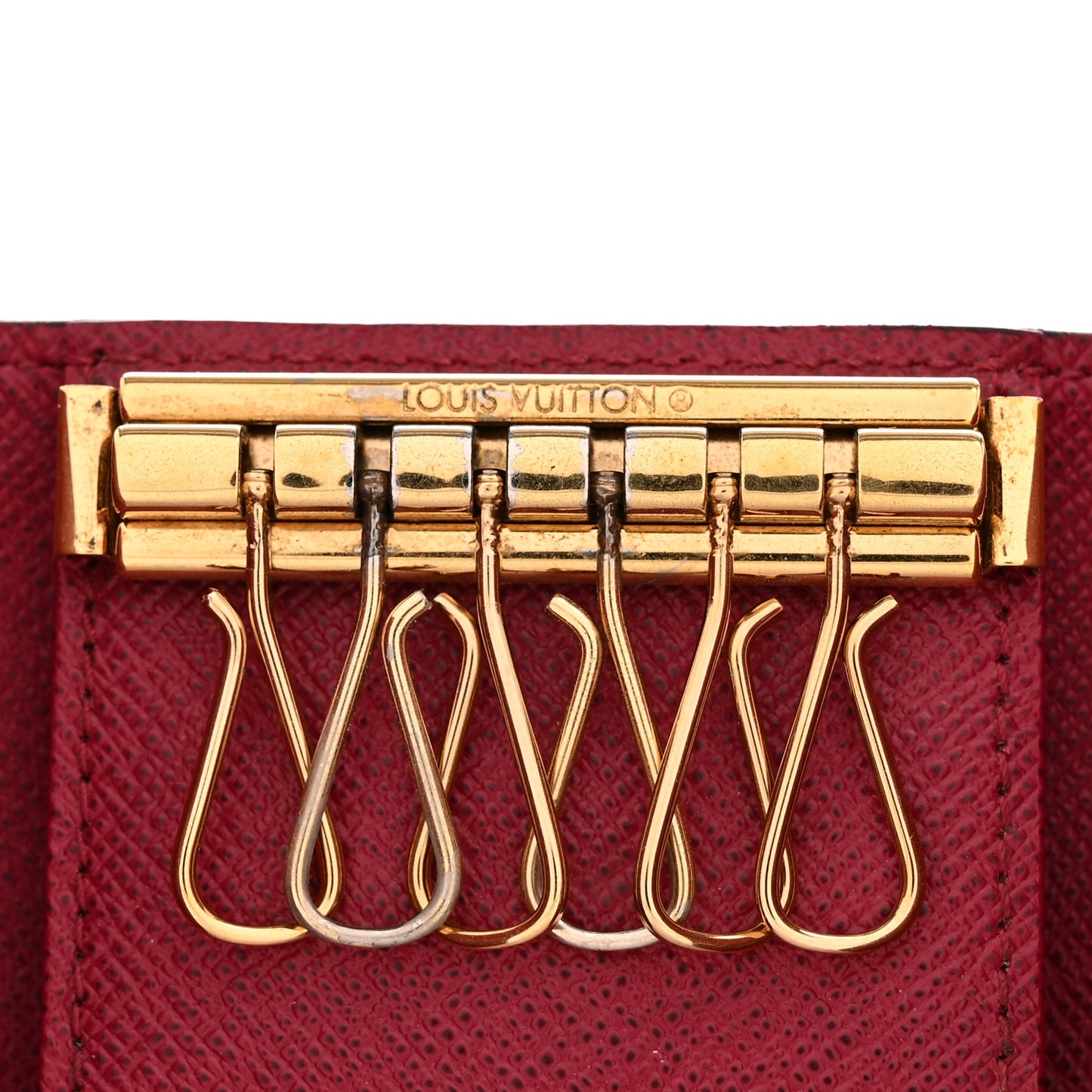Monogram 6 Key Multicles Holder Fuchsia