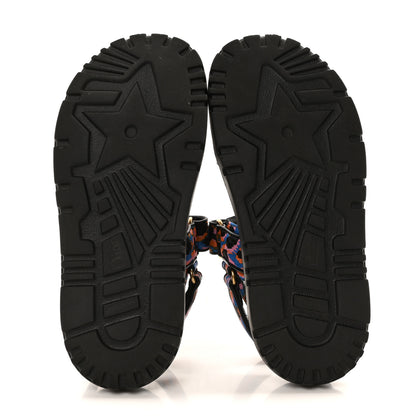 Christian Dior Technical Fabric Mizza Print Dioract Sandals 36 Multicolor 6 of 9