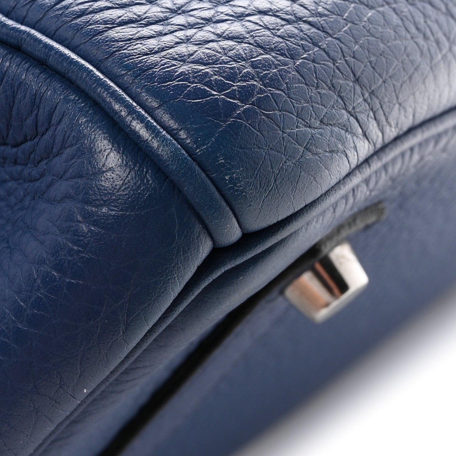 Hermes Taurillon Clemence Birkin 35 Bleu Brighton 12 of 13
