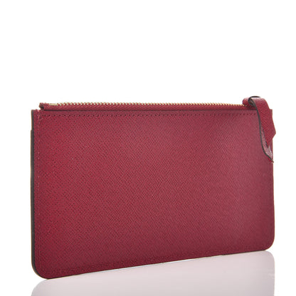 Louis Vuitton Calfskin Jeanne Wallet Zippered Insert Fuchsia 3 of 6