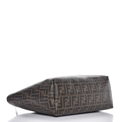 Fendi Zucca Spalmati Small Roll Tote Tobacco Moro 4 of 12