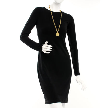 Chanel CC Medallion Chain Necklace Gold 2 of 6