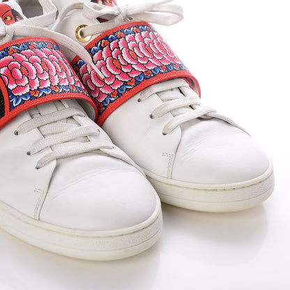 Louis Vuitton Calfskin Reverse Monogram Kabuki Low Top Sneakers 39.5 White 6 of 15