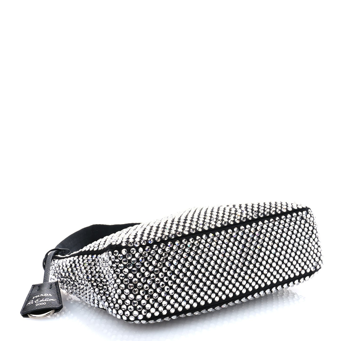 Satin Crystal Mini Re-Edition 2000 Bag Cristal