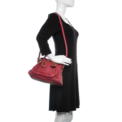 Chloe Calfskin Small Paraty Berry Cupcake 2 of 10