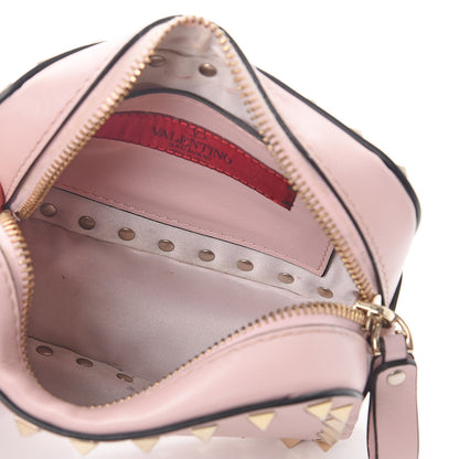Valentino Garavani Calfskin Small Rockstud Chain Camera Crossbody Bag Loto 6 of 9