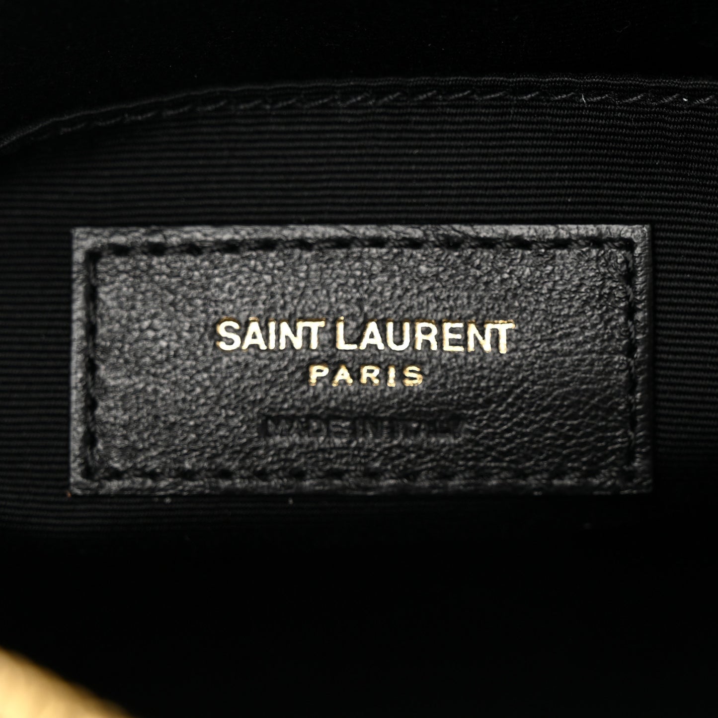 Calfskin Matelasse Monogram Lou Camera Bag Black