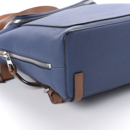 Loewe Calfskin Goya Backpack Varsity Blue Tan 5 of 8