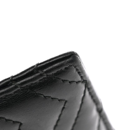 Gucci Calfskin Matelasse GG Marmont Card Holder Black 9 of 11