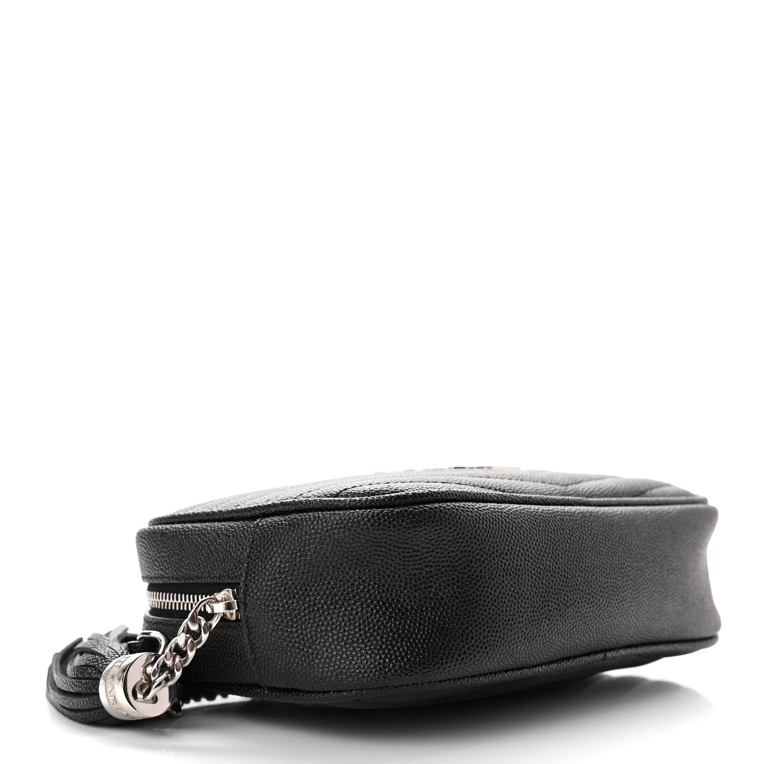 Saint Laurent Grain De Poudre Matelasse Monogram Mini Lou Camera Bag Black 3 of 10