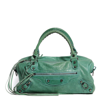 Balenciaga Chevre Classic Hardware Twiggy Seafoam 1 of 14