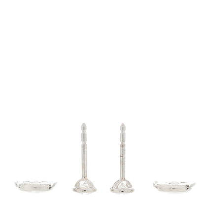 Tiffany Platinum Diamond .42ctw Elsa Peretti Diamonds By The Yard Earrings 3 of 5