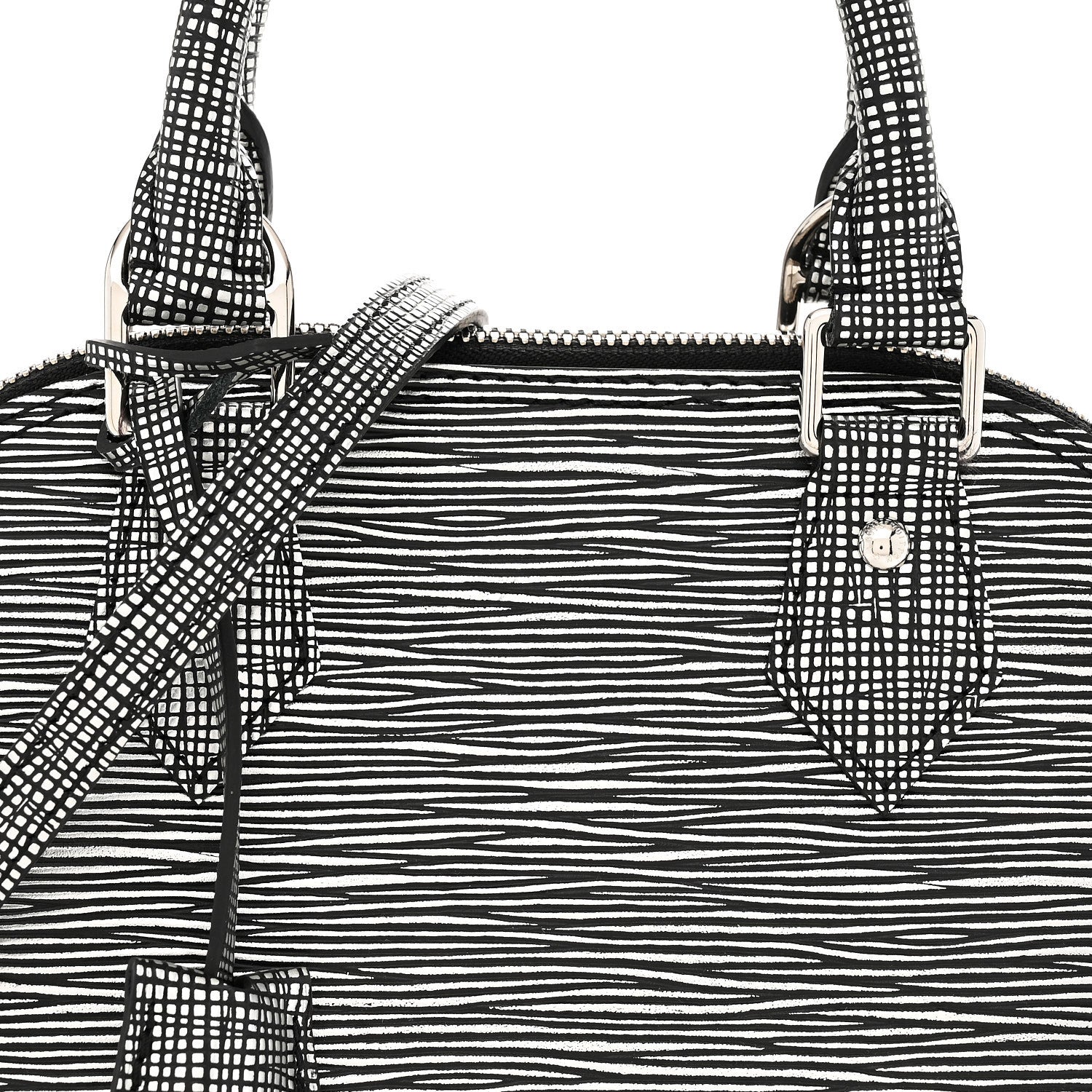 Louis Vuitton Epi Alma BB Platine 8 of 10