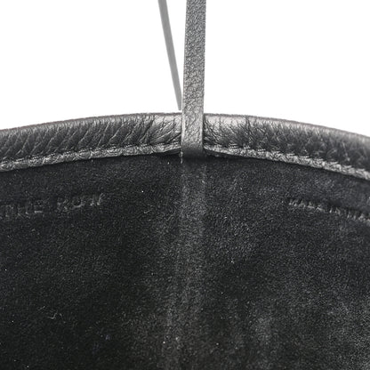 The Row Grained Calfskin Medium N/S Park Tote Black 6 of 9