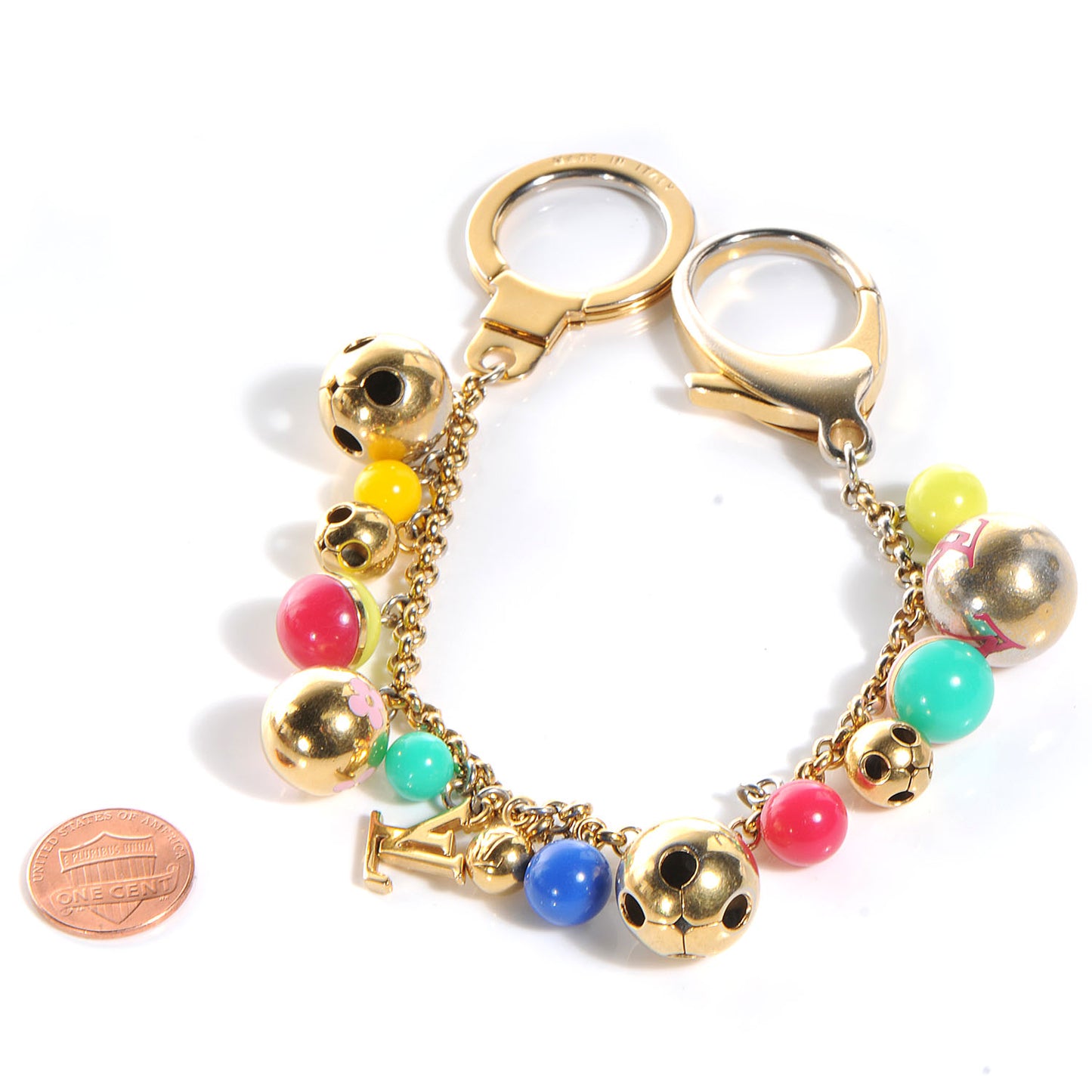 Chaine Grelots Key Holder Bag Charm