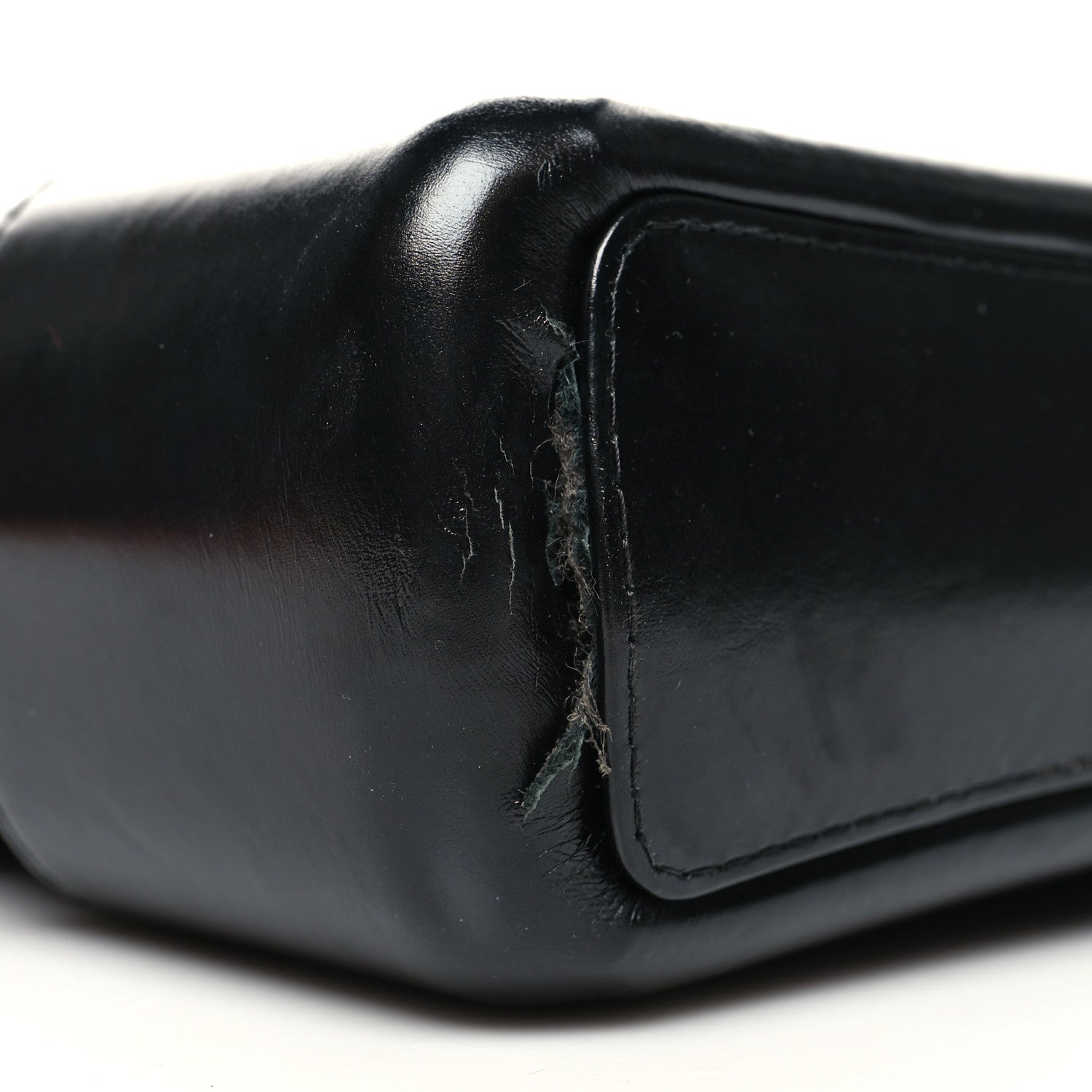 Chanel Aged Calfskin Quilted Medium Gabrielle Hobo Black 9 of 15