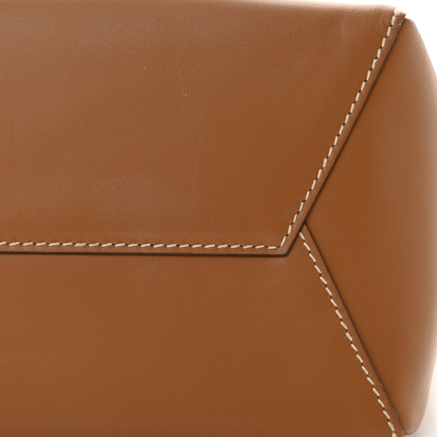 Soft Calf Softy Small Ivy Tote Bag Caramel