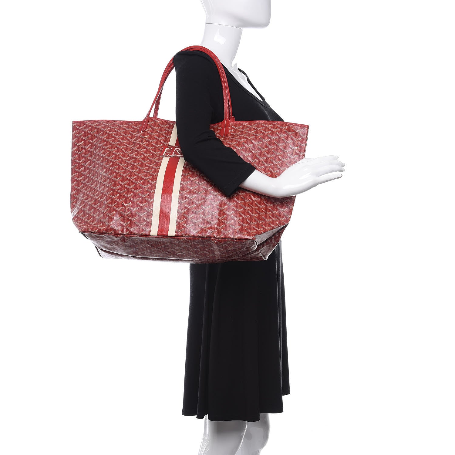 Goyard Goyardine Saint Louis GM Red 2 of 11