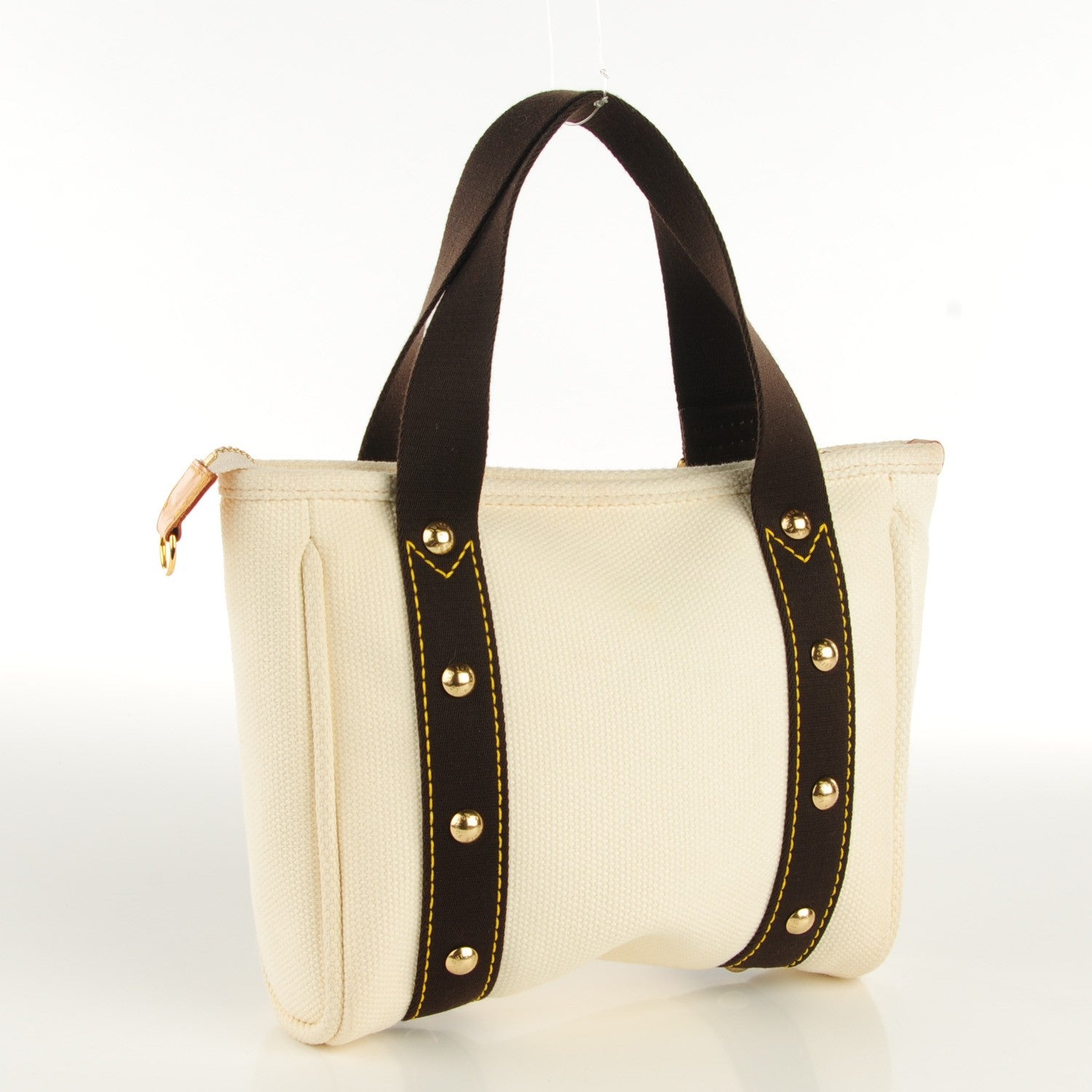 Louis Vuitton Cabas Antigua PM White 3 of 7