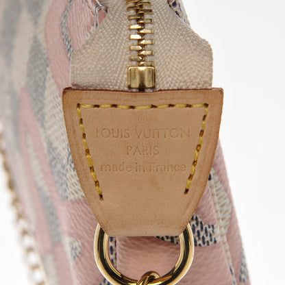 Louis Vuitton Damier Azur Tahitienne Mini Pochette Accessories 6 of 7