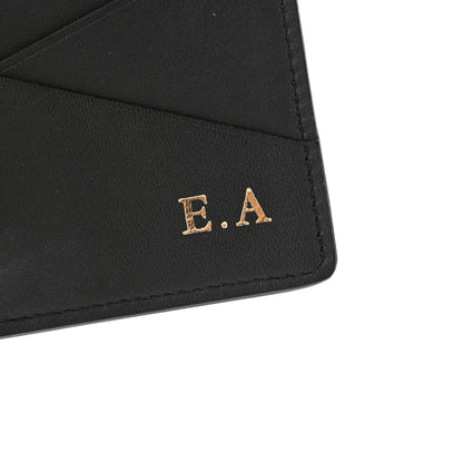 Louis Vuitton Calfskin Monogram Shadow Pocket Organizer Black 7 of 8