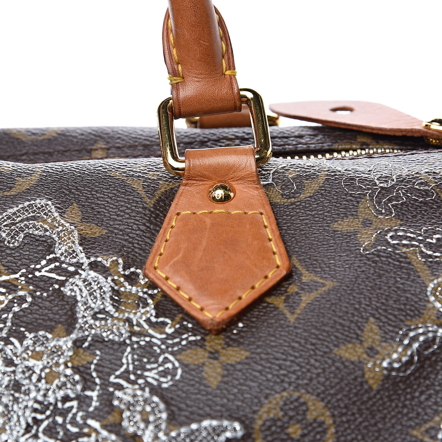 Monogram Dentelle Speedy 30 Silver