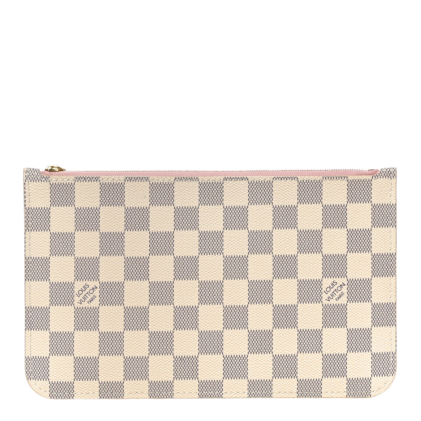 Damier Azur Neverfull MM GM Pochette Rose Ballerine
