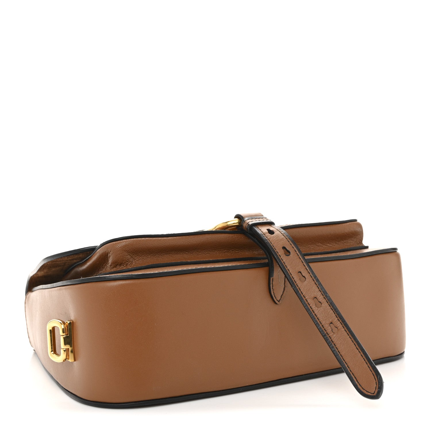 Miu Miu Goatskin Madras Dahlia Satchel Brandy 4 of 14