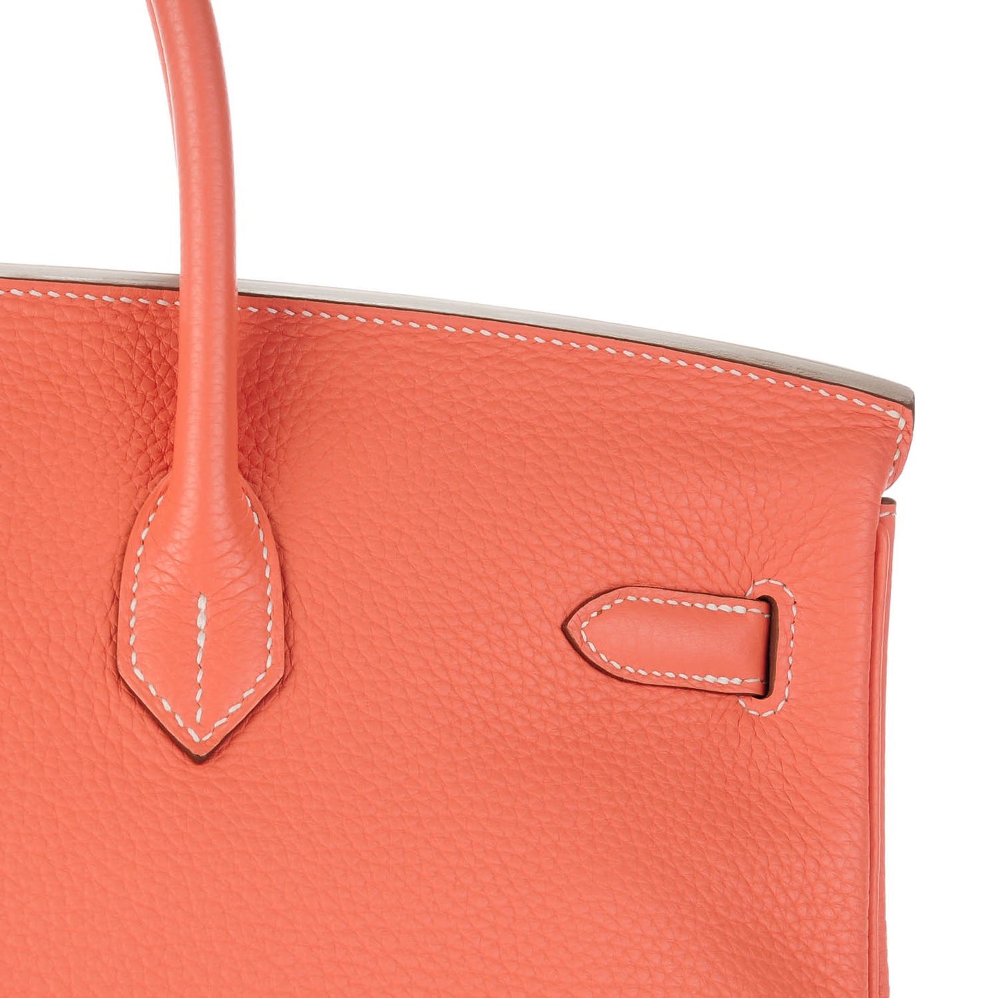 Taurillon Clemence Birkin 40 Rose Thè