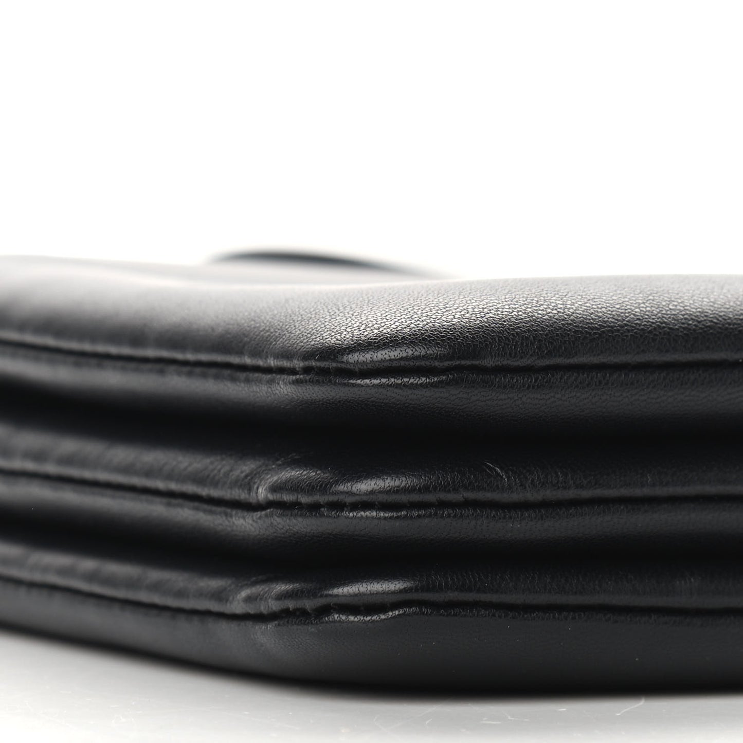Lambskin Small Trio Crossbody Bag Black