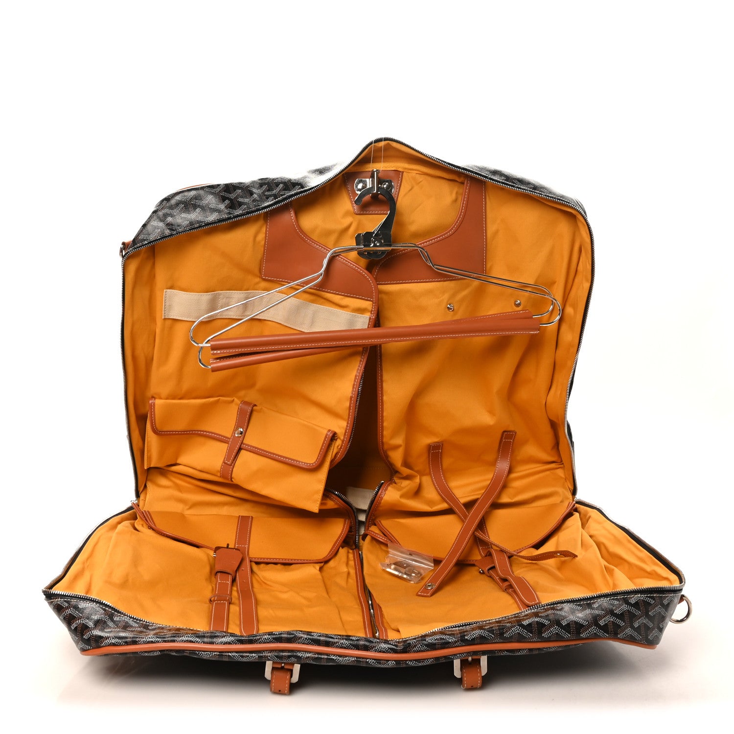 Goyard Goyardine Porte-Habits Garment Bag Black Gold 1829383