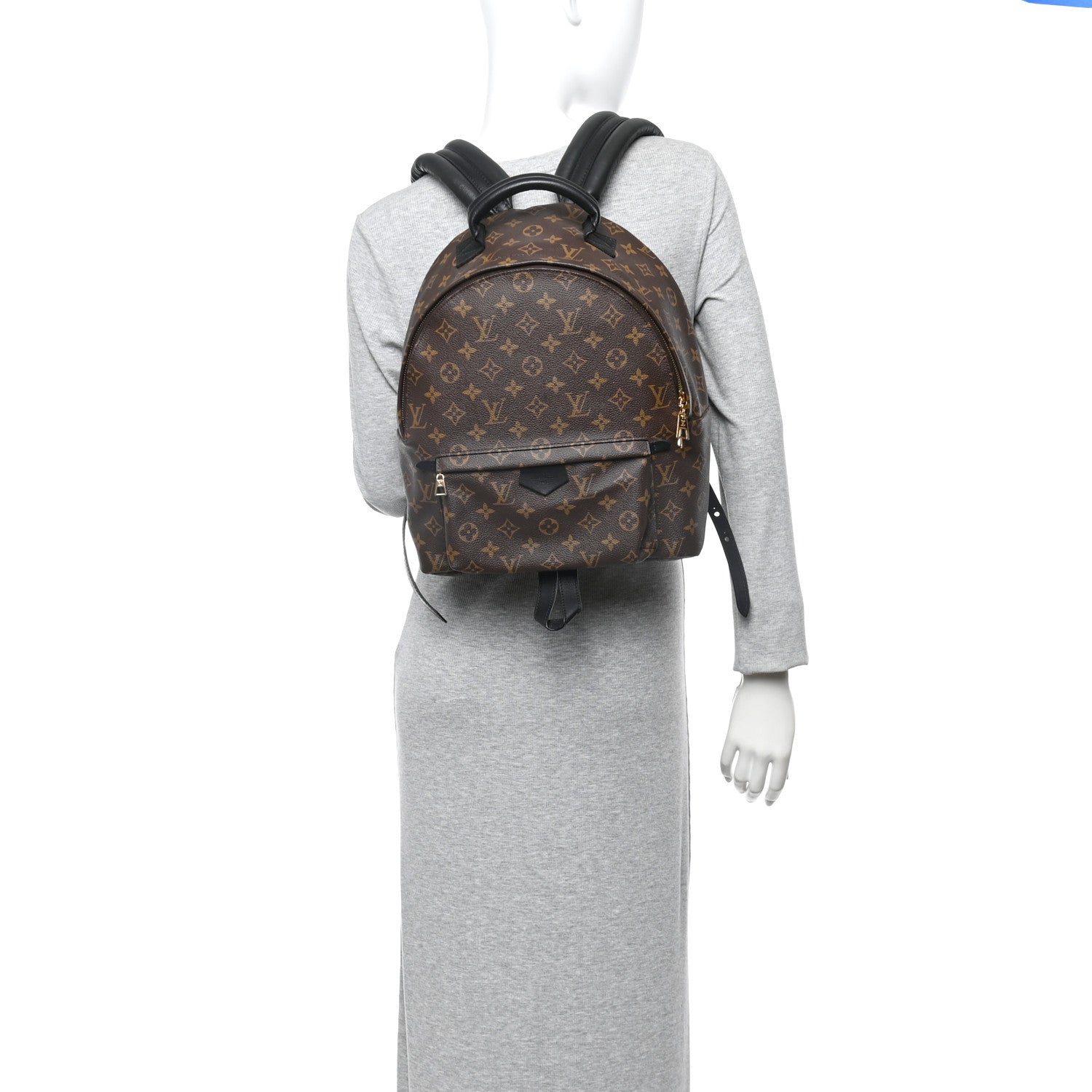 Louis Vuitton Monogram Palm Springs Backpack MM 3 of 19