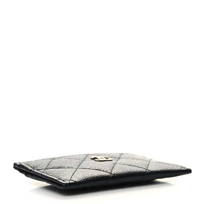 Chanel Caviar Quilted Card Holder Black 4 of 10