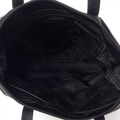 Prada Tessuto Nylon Vela Shopping Tote Black 7 of 9