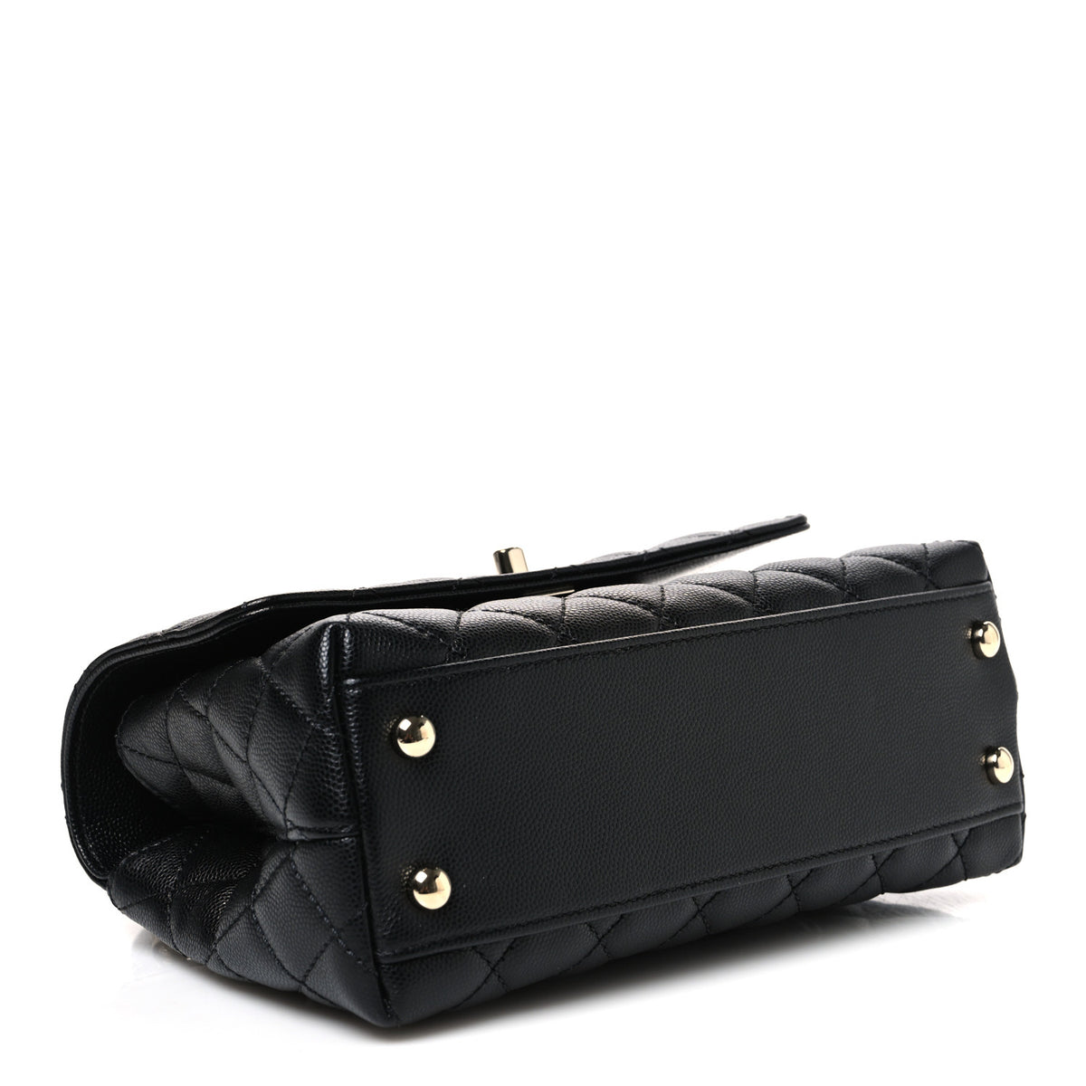 Chanel Caviar Quilted Mini Coco Handle Flap Black 4 of 11