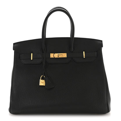Hermes Togo Birkin 35 Black 1 of 10