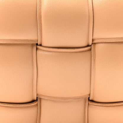 Bottega Veneta Nappa Maxi Intreccio Padded Cassette Crossbody Bag Almond 7 of 9