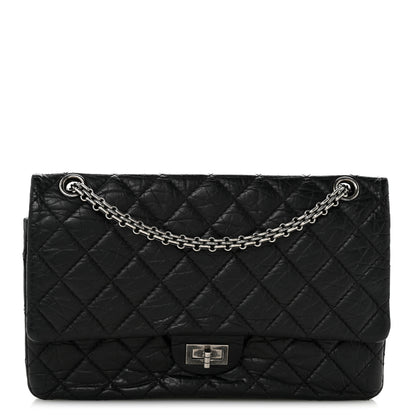 Chanel Aged Calfskin Quilted 2.55 Reissue 226 Flap Black 1 of 12