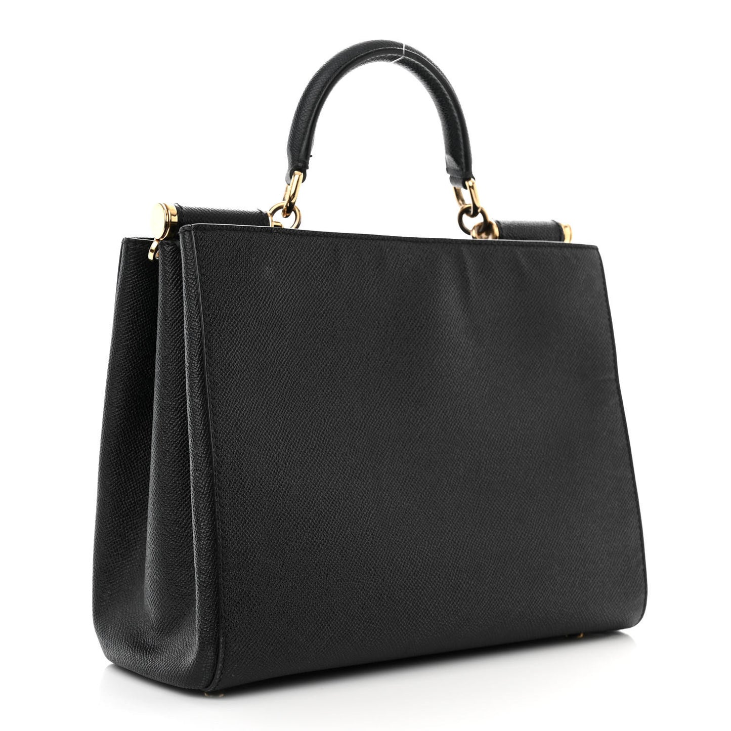 Dauphine Miss Sicily Shopper Tote Black