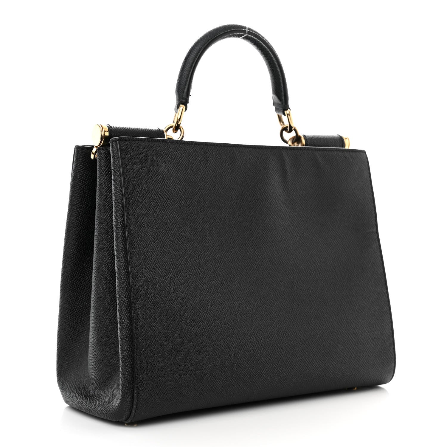 Dolce & Gabbana Dauphine Miss Sicily Shopper Tote Black 3 of 13