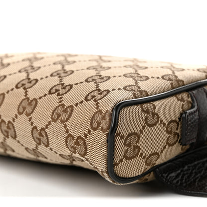 Gucci Monogram Belt Bag Dark Brown 10 of 10