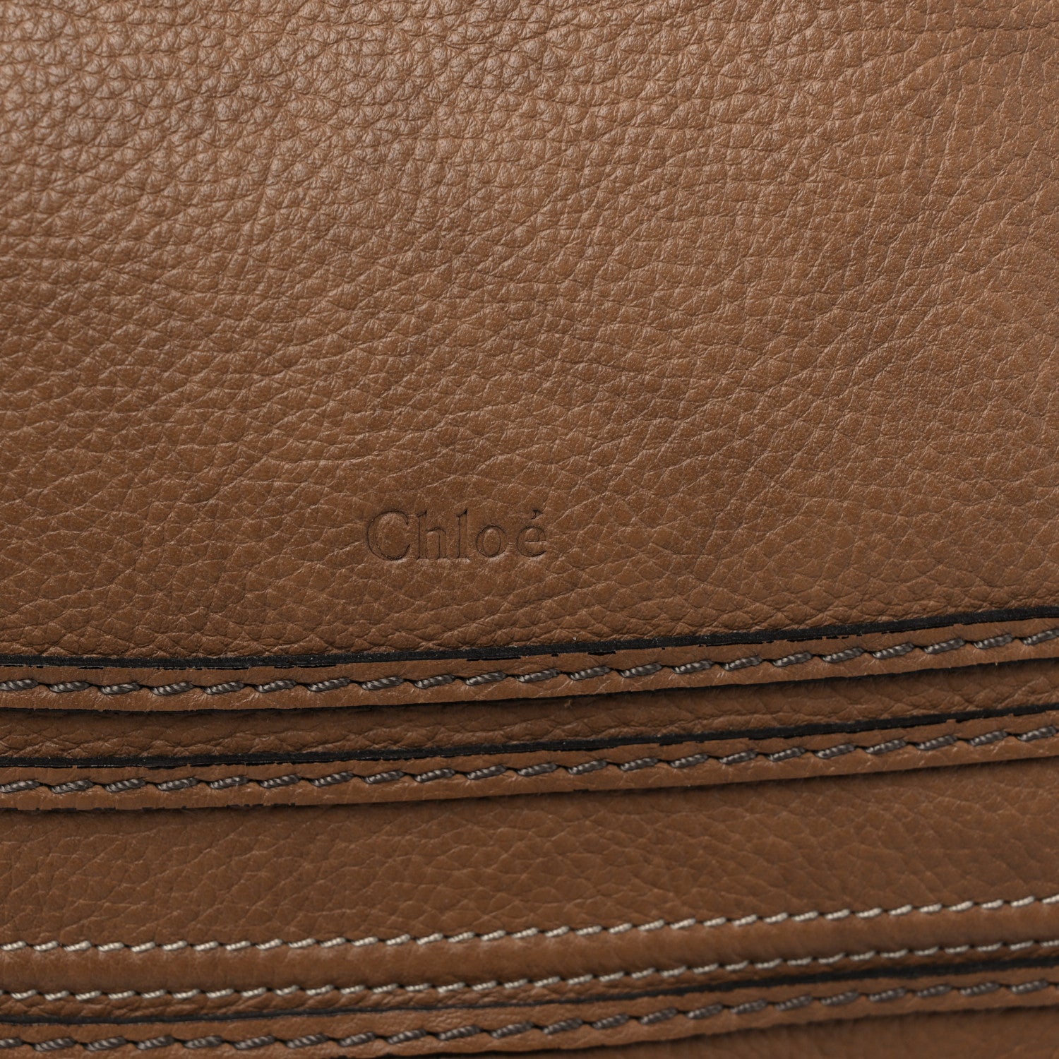 Chloe Calfskin Large Marcie Satchel Nut 12 of 13