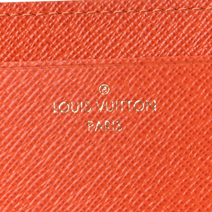 Louis Vuitton Calfskin Jeanne Wallet Insert Piment 6 of 6