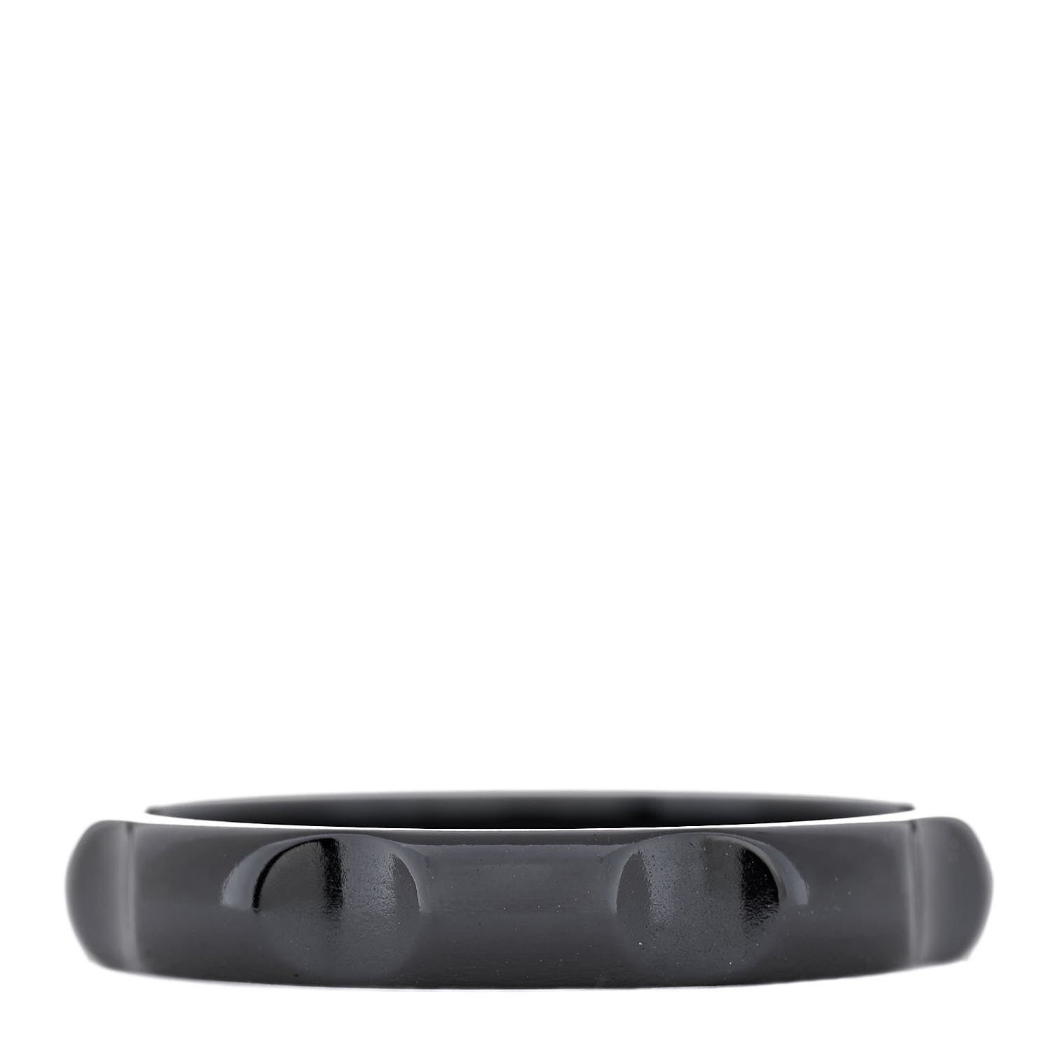 Tiffany Titanium Narrow Paloma Picasso Groove Band Ring 63 10.5 3 of 4